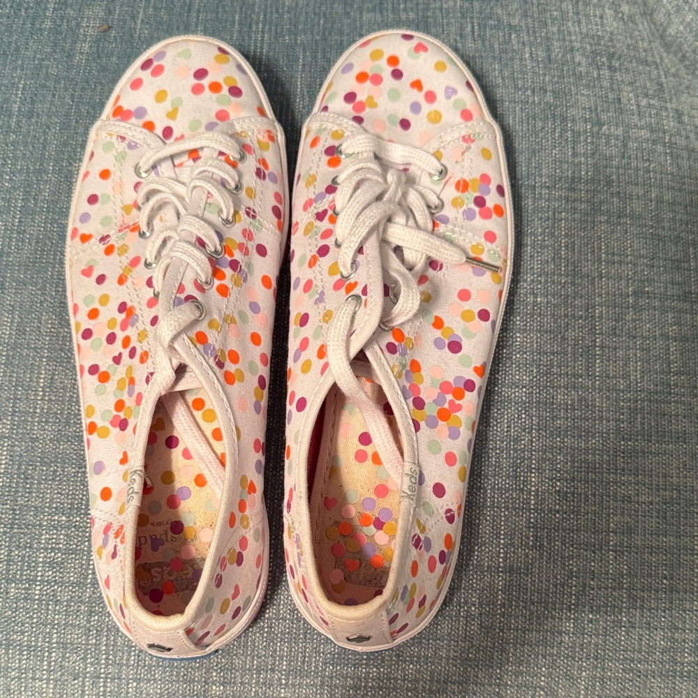 Keds x Kate Spade Multicolored Dot Sneakers
